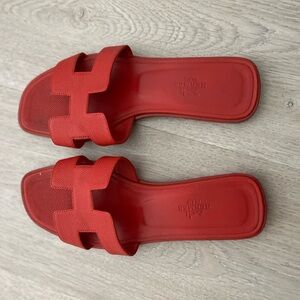 Stylish Red Sandals